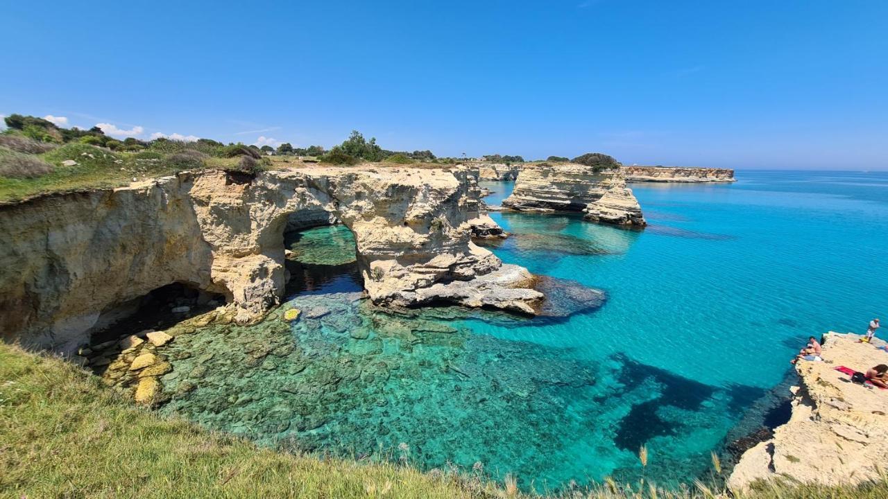 Hotel Alba Chiara Sant'Andrea Salento エクステリア 写真